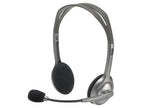 LOGITECH H110 sive slušalke z mikrofonom