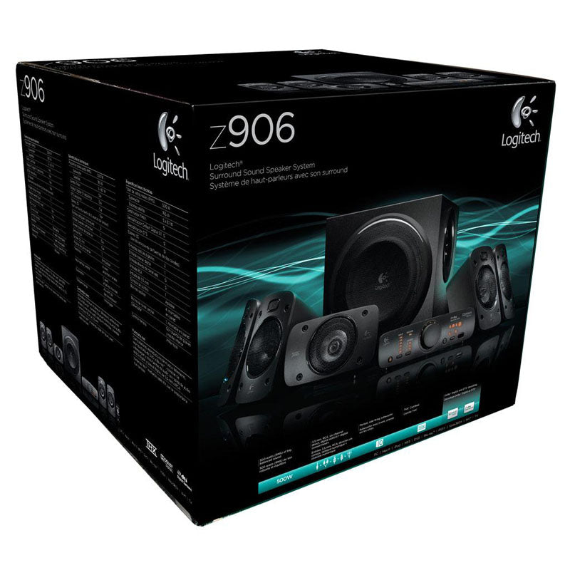 LOGITECH Z906 5.1 500W črni zvočniki