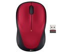 LOGITECH M235 brezžična optična rdeča miška