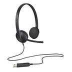 LOGITECH H340 USB z mikrofonom slušalke