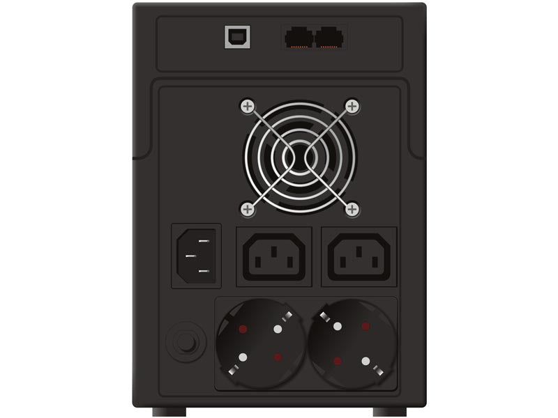 POWERWALKER VI 1200 SH Line Interactive 1200VA 600W HID UPS brezprekinitveno napajanje