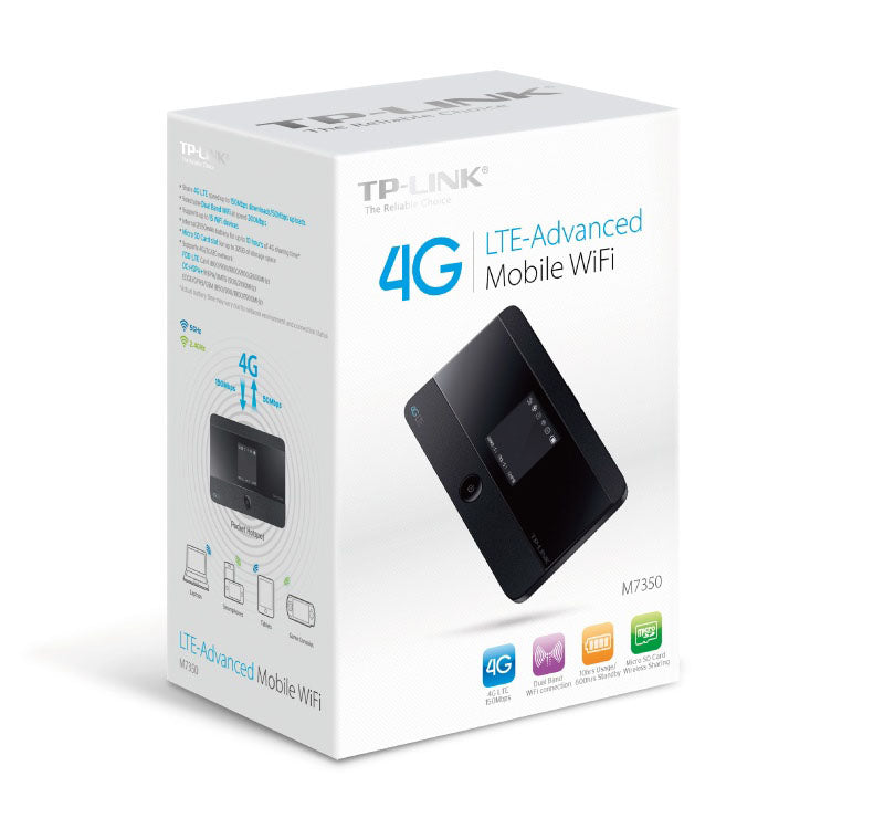 TP-LINK M7350 4G LTE prenosni brezžični usmerjevalnik-router