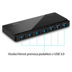 TP-LINK UH700 7-portni USB 3.0 zunanji USB hub z napajanjem