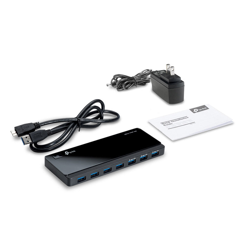TP-LINK UH700 7-portni USB 3.0 zunanji USB hub z napajanjem