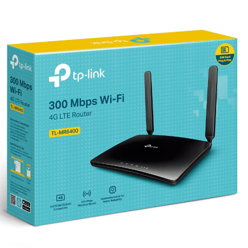 TP-LINK TL-MR6400 V5.2 300Mbps N 4G LTE SIM brezžični usmerjevalnik-router