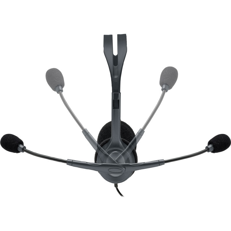 LOGITECH H111 sive slušalke z mikrofonom