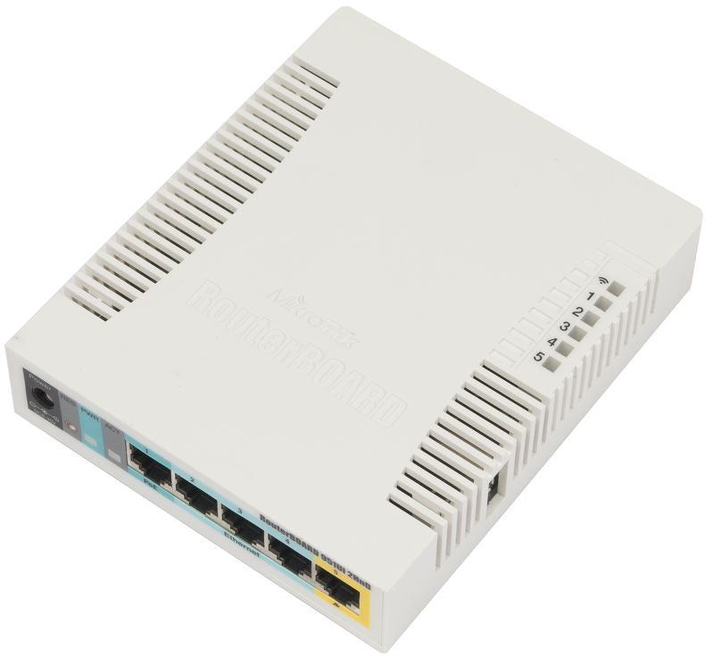 MIKROTIK RB951Ui-2HnD PoE 5-port brezžična dostopna točka