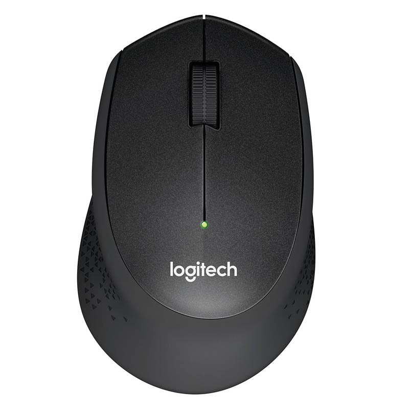 LOGITECH M330 Silent PLUS Wireless Optical Mouse, Black