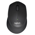 LOGITECH M330 Silent PLUS Wireless Optical Mouse, Black
