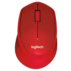 LOGITECH M330 Silent PLUS Wireless Optical Mouse Red