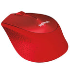 LOGITECH M330 Silent PLUS Wireless Optical Mouse Red