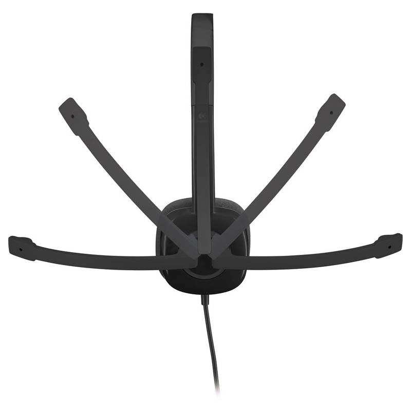 LOGITECH H151 stereo črne z mikrofonom slušalke