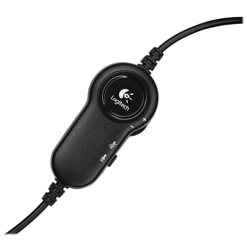 LOGITECH H151 stereo črne z mikrofonom slušalke