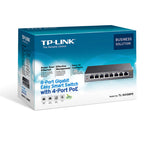 TP-LINK TL-SG108PE 8-portno gigabitno (4x PoE+) RJ45 Easy Smart mrežno stikalo