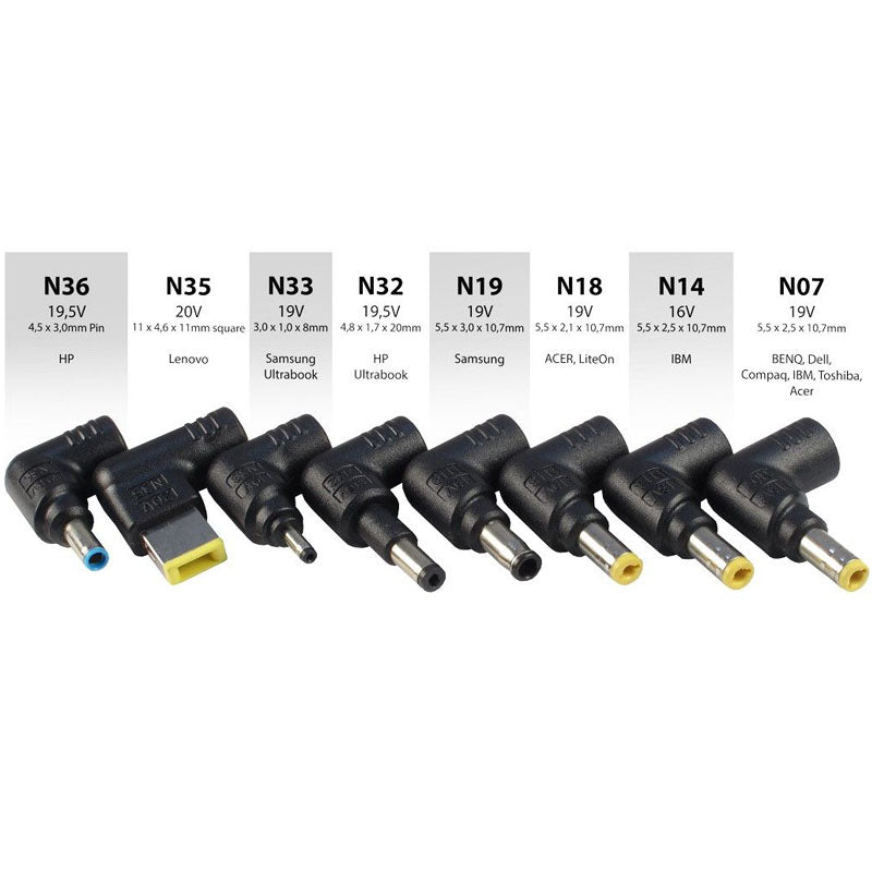 INTER-TECH Argus NB-90SA 90W univerzalni napajalnik za prenosnik