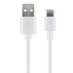 GOOBAY USB-A na USB-C 1m bel polnilni in sinhronizacijski kabel