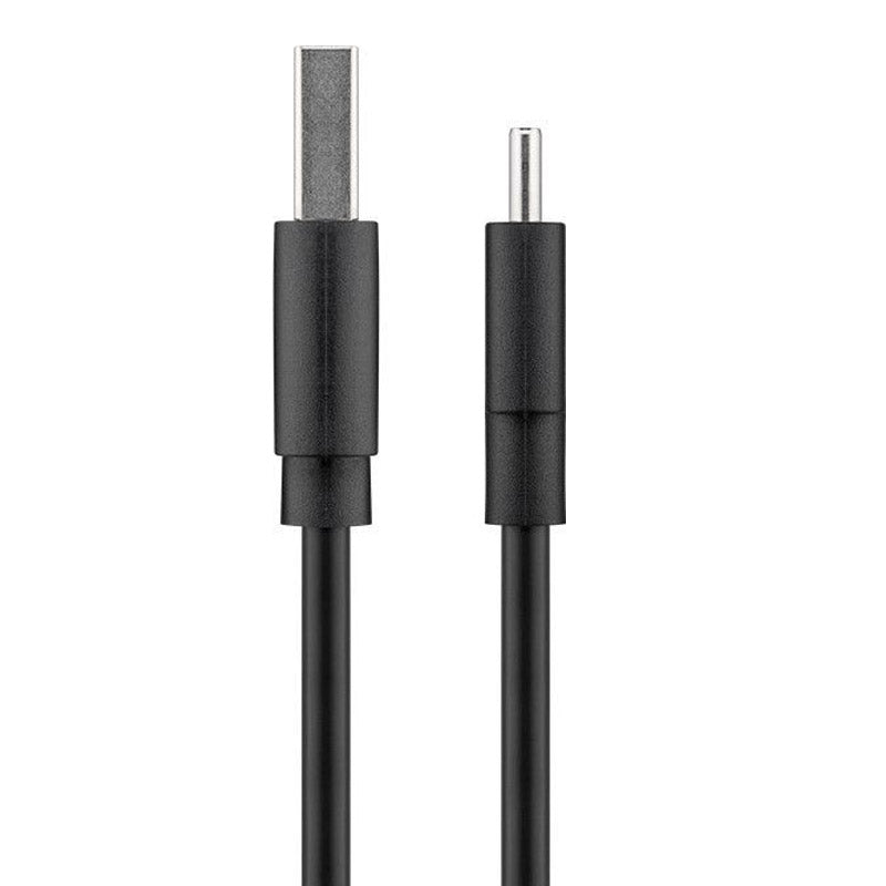 GOOBAY USB-A 2.0 na USB-C 3m črn polnilni in sinhronizacijski kabel