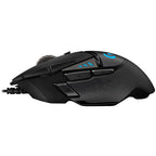 LOGITECH G502 HERO RGB USB optična igralna črna miška