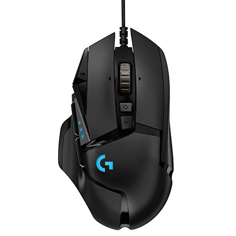 LOGITECH G502 HERO RGB USB optična igralna črna miška