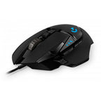 LOGITECH G502 HERO RGB USB optična igralna črna miška