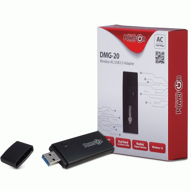 INTER-TECH DMG-20 AC-1200 USB brezžični mrežni adapter