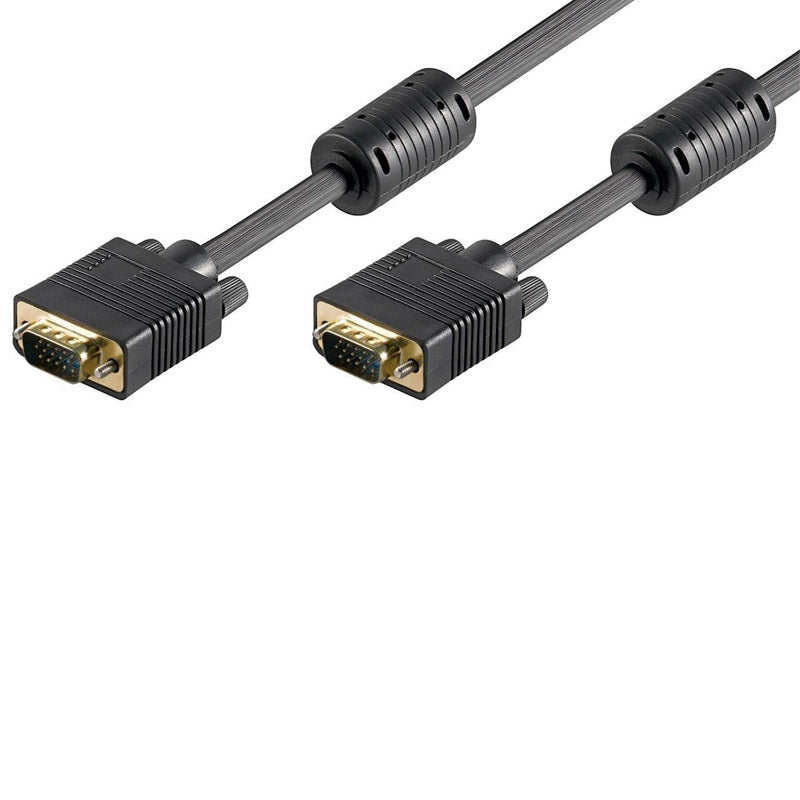 GOOBAY VGA na VGA (M) 15m Full HD pozlačen kabel