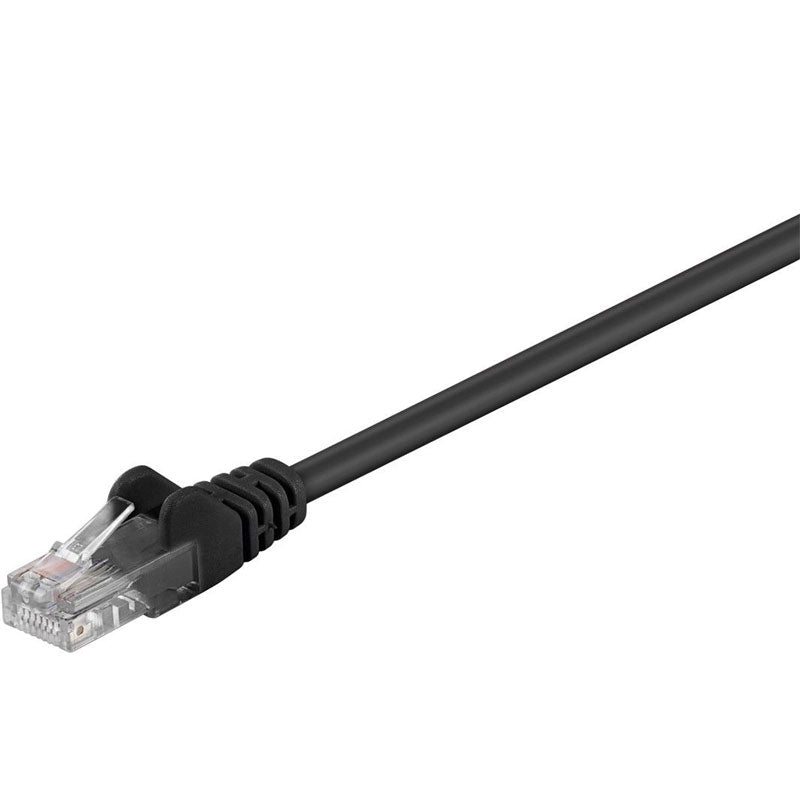GOOBAY U/UTP CAT 5e patch 5m črn mrežni povezovalni kabel