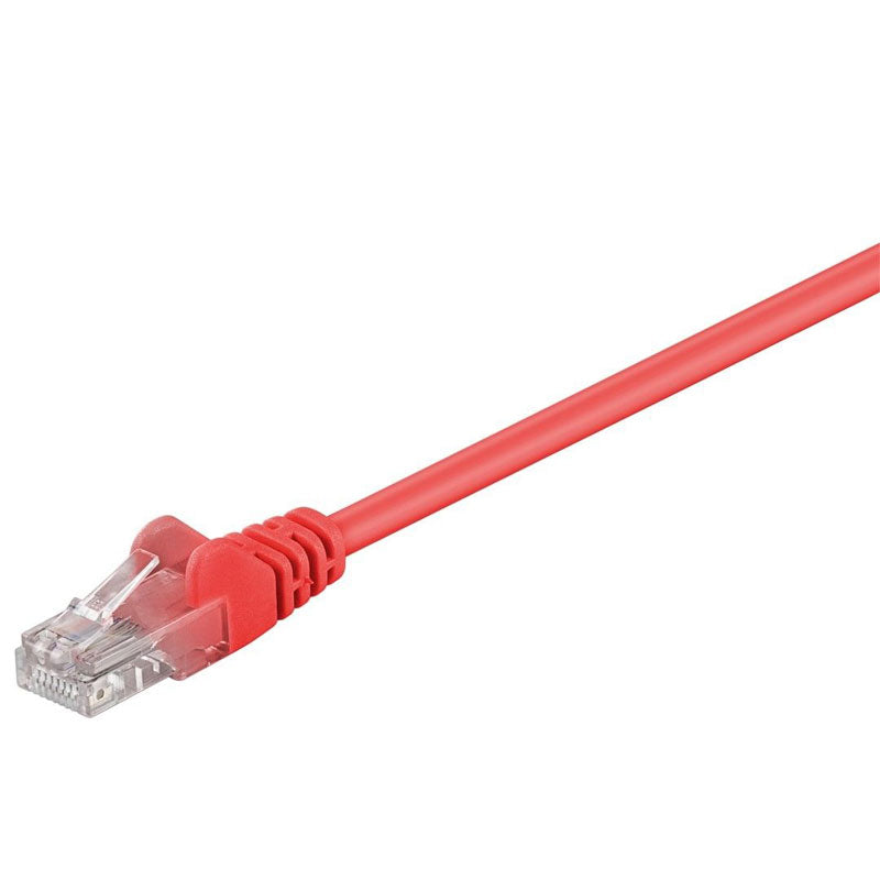 GOOBAY U/UTP CAT 5e patch 10m rdeči mrežni povezovalni kabel