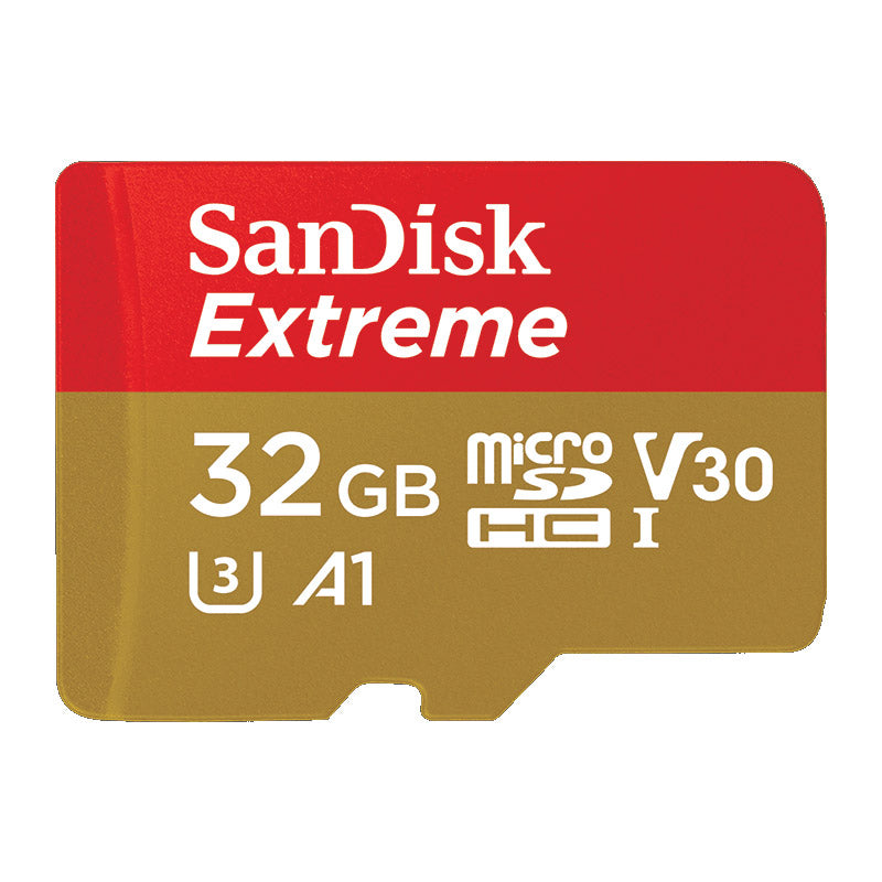 SANDISK Extreme microSD UHS-I 32GB (SDSQXAF-032G-GN6AA) pomnilniška kartica