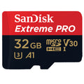SANDISK Extreme PRO microSDXC UHS-I 32GB (SDSQXCG-032G-GN6MA) pomnilniška kartica