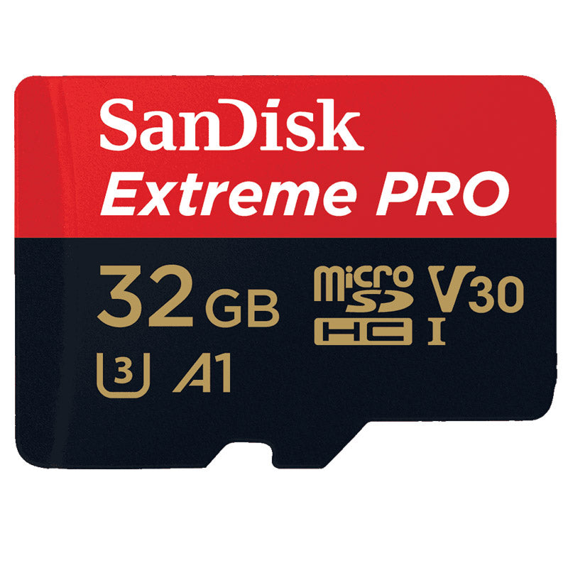 SANDISK Extreme PRO microSDXC UHS-I 32GB (SDSQXCG-032G-GN6MA) pomnilniška kartica