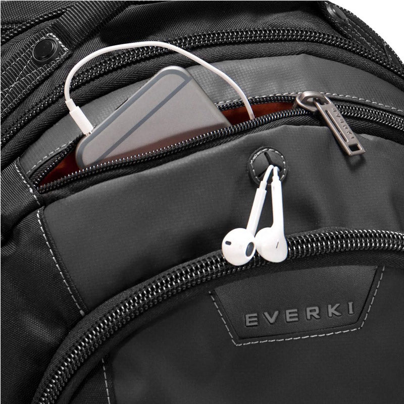 EVERKI Flight 16" (EKP119) Black Laptop Backpack