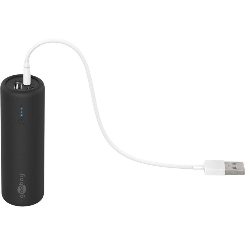 GOOBAY Bike-Power 5000 mAh LED svetilka nosilec za kolo prenosna baterija