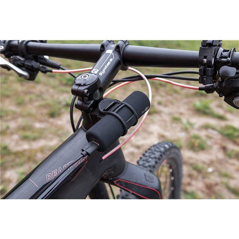 GOOBAY Bike-Power 5000 mAh LED svetilka nosilec za kolo prenosna baterija
