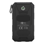 GOOBAY PowerBank 8.0 na sončne celice svetilka 8000 mAh črna prenosna baterija