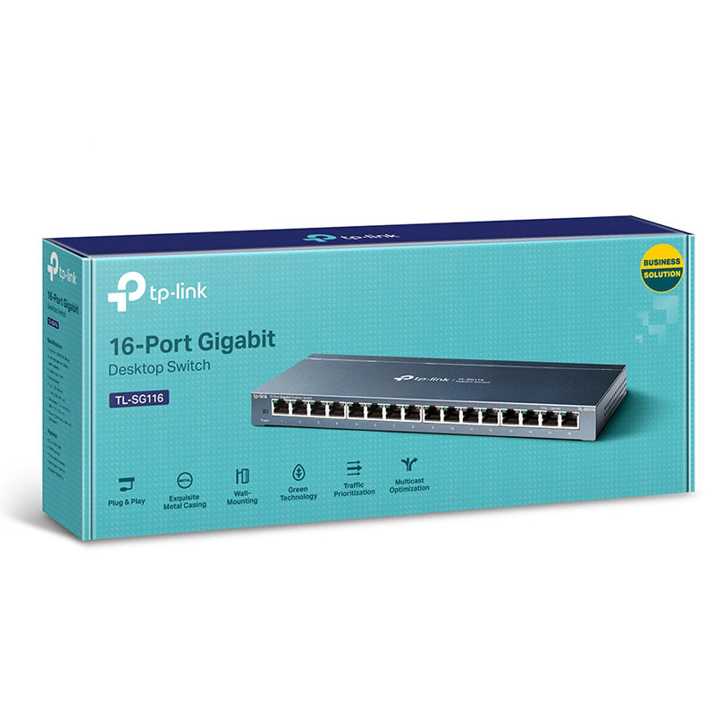 TP-LINK TL-SG116 16-portno Gigabit RJ45 mrežno stikalo