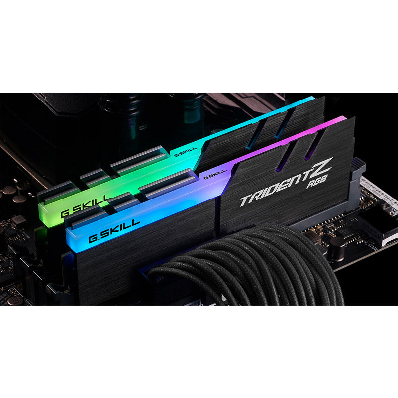 G.SKILL Trident Z 16 GB (2 x 8 GB) 3600 MHz DDR4 RGB F4-3600C18D-16GTZRX pomnilnik RAM