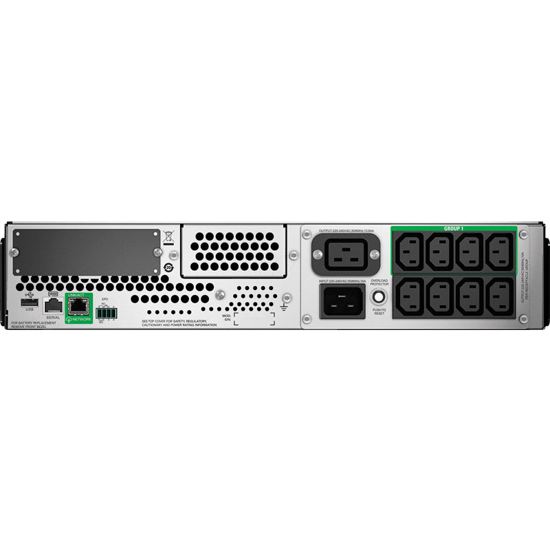 APC Smart-UPS SMT3000RMI2UC SmartConnect Line-interactive 3000VA 2700W LCD RM 2U rack 230V  UPS brezprekinitveno napajanje