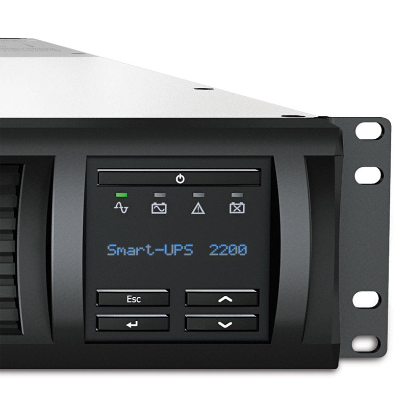APC Smart-UPS SMT2200RMI2UC SmartConnect 1980W/2200VA LCD RM 2U rack 230V UPS brezprekinitveno napajanje