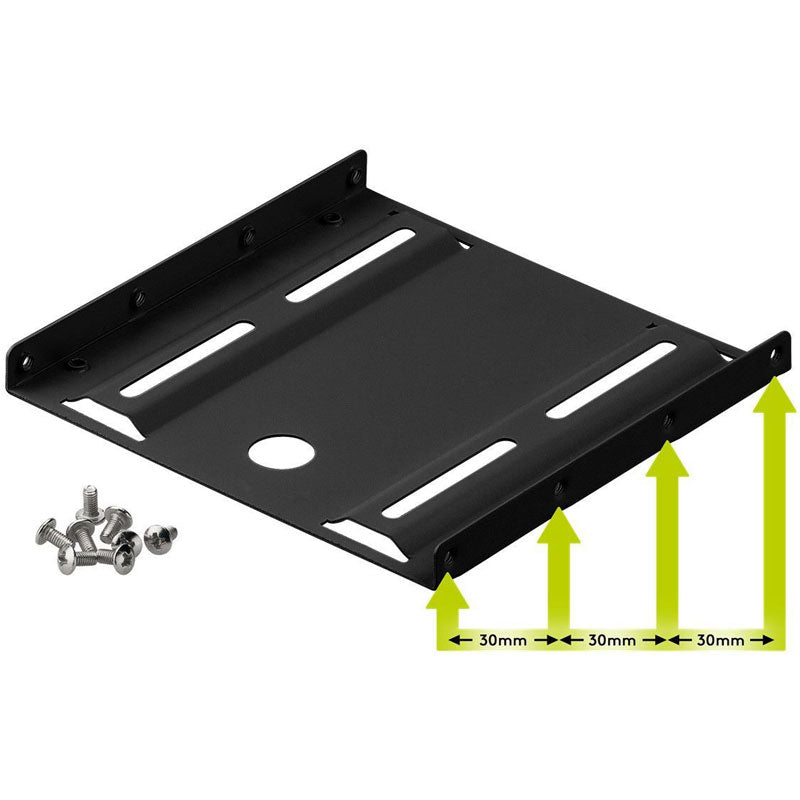 GOOBAY 2,5'' črni nosilec za trdi disk/SSD