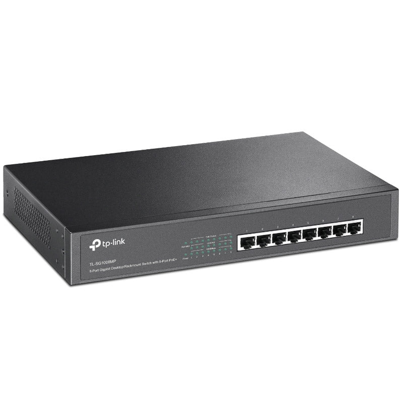 TP-LINK TL-SG1008MP 8-vratno gigabitno stikalo PoE+ RJ45