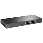 TP-LINK JetStream TL-SG1218MPE 18-portno gigabitno (16x PoE+) RJ45 2x Gigabit SFP Easy Smart mrežno stikalo