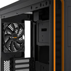 BE QUIET! PURE BASE 600 (BGW20) midiATX okno črno/oranžno ohišje