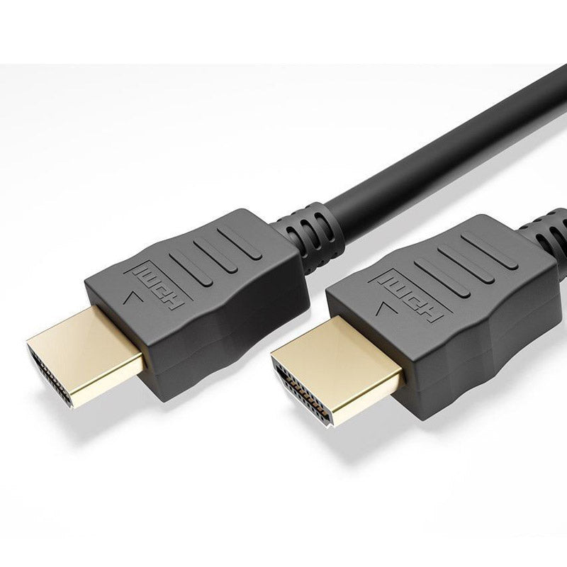 GOOBAY High Speed ​​HDMI (M/M) 2.0 4K 60Hz 3m z Ethernet pozlačen črn kabel