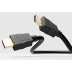 GOOBAY High Speed ​​HDMI (M/M) 2.0 4K 60Hz 10m z Ethernet pozlačen črn kabel