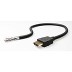 GOOBAY High Speed ​​HDMI (M/M) 2.0 4K 60Hz 10m z Ethernet pozlačen črn kabel