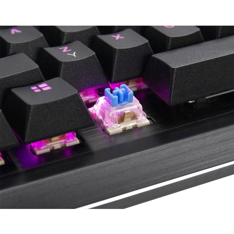 INTER-TECH Nitrox NK-2000ME žična RGB mehanična DE tisk gaming tipkovnica