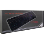 INTER-TECH Nitrox NK-2000ME žična RGB mehanična DE tisk gaming tipkovnica