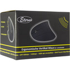 INTER-TECH Eterno KM-206L USB wireless for left-handers optical for left-handers vertical mouse