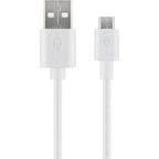 GOOBAY USB-A 2.0 na microUSB (Type B) 0,5m bel polnilni kabel